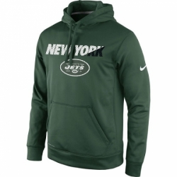 NFL New York Jets Nike Kick Off Staff Performance Pullover Hoodie Green