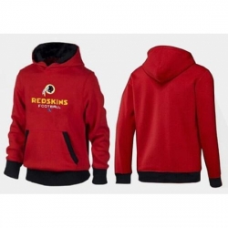 NFL Mens Nike Washington Redskins Critical Victory Pullover Hoodie RedBlack