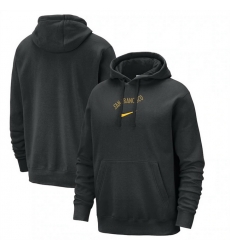 Men Golden State Warriors Black 2023 24 City Edition Essential Club Pullover Hoodie