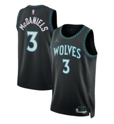 Men Minnesota Timberwolves 3 Jaden McDaniels Black 2026 27 Statement Edition Stitched Basketball Jersey Men Minnesota Timberwolves 3 Jaden McDaniels Black 2026 27 Statement Edition Stitched Basketball Jersey