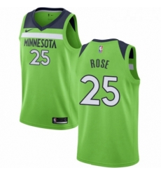 Youth Nike Minnesota Timberwolves 25 Derrick Rose Swingman Green NBA Jersey Statement Edition 