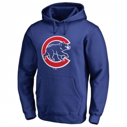 Men Chicago Cubs Royal Men Pullover Hoodie6