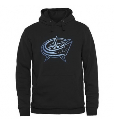 Men Columbus Blue Jackets Rinkside Pond Hockey Pullover Hoodie Black