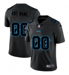 Men Women Youth Toddler Carolina Panthers Custom Men Nike Team Logo Dual Overlap Limited NFL Jerseyey Black