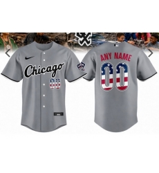 Men Women Youth Chicago White Sox Fouth Of July Custom Jersey