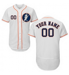 Men Women Youth Toddler All Size Houston Astros White Customized Flexbase New Design Jersey