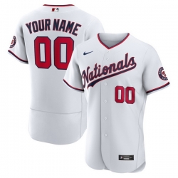 Men Women Youth Toddler WASHINGTON NATIONALS Custom Stitched Jersey White