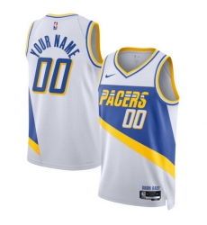 Indiana Pacers Nike Unisex 2025 2026 City Edition Swingman Custom Jersey White Indiana Pacers Nike Unisex 2025 2026 City Edition Swingman Custom Jersey White