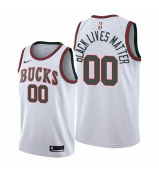 Men Women Youth Toddler Milwaukee Bucks White Custom Nike NBA Stitched Jersey