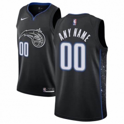 Men Women Youth Toddler Orlando Magic Black Custom Nike NBA Stitched Jersey