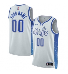 Orlando Magic Nike Unisex 2025 2026 City Edition Swingman Custom Jersey Silver Orlando Magic Nike Unisex 2025 2026 City Edition Swingman Custom Jersey Silver