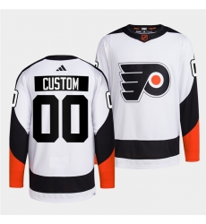 Men Women Youth Philadelphia Flyers Custom White 2022 Reverse Retro Stitched Jersey