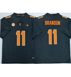 Men Tennessee Volunteers 11 Faizon Brandon Black 2026 F U S E Stitched Jersey Men Tennessee Volunteers 11 Faizon Brandon Black 2026 F U S E Stitched Jersey