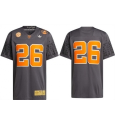 Men Tennessee Volunteers 26 Smokey Grey Stitched Jersey Men Tennessee Volunteers 26 Smokey Grey Stitched Jersey