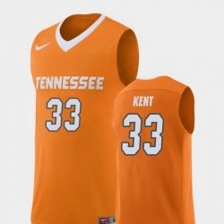 Men Tennessee Volunteers Zach Kent Orange Replica College Basketball Jersey