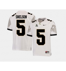 Men Ucf Knights Dredrick Snelson White College Football Aac Jersey