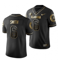 Alabama Crimson Tide Devonta Smith Black Golden Edition Men'S Jersey