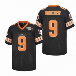 Men The Waterboy Jersey Bourbon Bowl Bobby Boucher 9 black