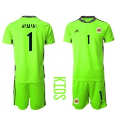 Kids Argentina Short Soccer Jerseys 022