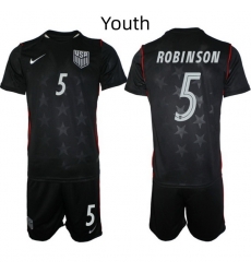 USA FIFA World Cup 2026 Navy Blue Soccer Jersey Antonee Robinson #5