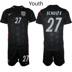 USA FIFA World Cup 2026 Navy Blue Soccer Jersey Patrick Schulte #27