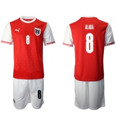 Mens Austria Short Soccer Jerseys 011