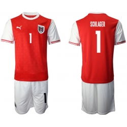 Mens Austria Short Soccer Jerseys 012