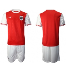 Mens Austria Short Soccer Jerseys 013