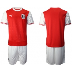 Mens Austria Short Soccer Jerseys 013