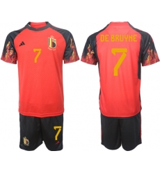 Men FIFA 2022 Belgium Soccer Jersey 017