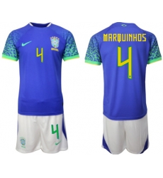 Men FIFA 2022 Brazil Soccer Jersey 057