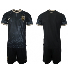 Men FIFA 2022 Brazil Soccer Jersey 065