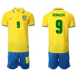 Men FIFA 2022 Brazil Soccer Jersey 069