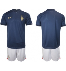 Men FIFA 2022 France Soccer Jersey 032