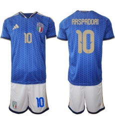 Italy Home Blue Soccer Jersey 0011 Italy Home Blue Soccer Jersey 0011