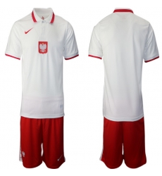 Mens Poland Short Soccer Jerseys 002