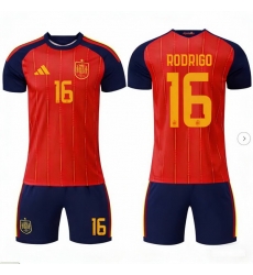 2026 FIFA World Cup Spain Soccer Home Jersey #16
