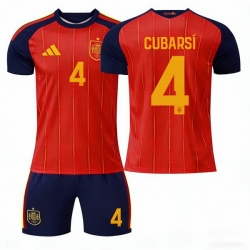 2026 FIFA World Cup Spain Soccer Home Jersey #4