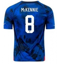 Men US 2022 FIFA Soccer Jersey Blue 002