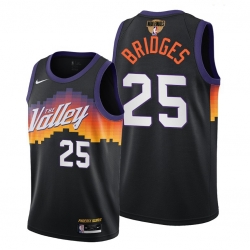 suns mikal bridges black 2021 nba finals bound city edition jersey