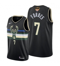 bucks bryn forbes statement edition black 2021 nba finals jersey