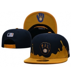 Milwaukee Brewers Snapback Cap 24E04