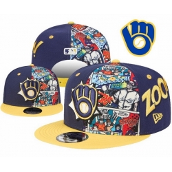 Milwaukee Brewers Snapback Cap 26C U526