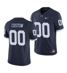 penn state nittany lions custom navy limited men's jersey