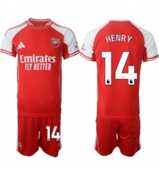 Men Arsenal 2026 Soccer Jerseys Red #14 Henry