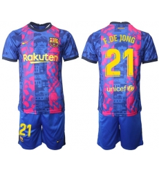 Men Barcelona Soccer Jersey 006