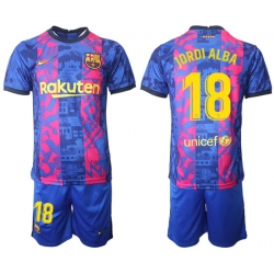 Men Barcelona Soccer Jersey 010