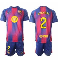Men FC Barcelona 2026 Soccer Jerseys PinkBlue #2 CUBARSI Men FC Barcelona 2026 Soccer Jerseys PinkBlue #2 CUBARSI