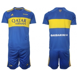 Men Boca Juniors Soccer Jersey 003