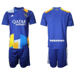 Men Boca Juniors Soccer Jersey 004